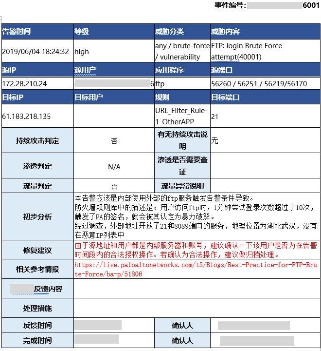 PA安全运营服务实例（下）——安全运营之日常