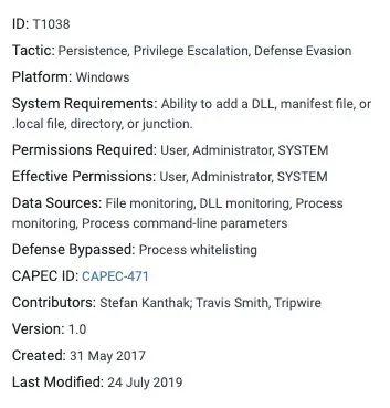 ATT&CK之DLL搜索顺序劫持