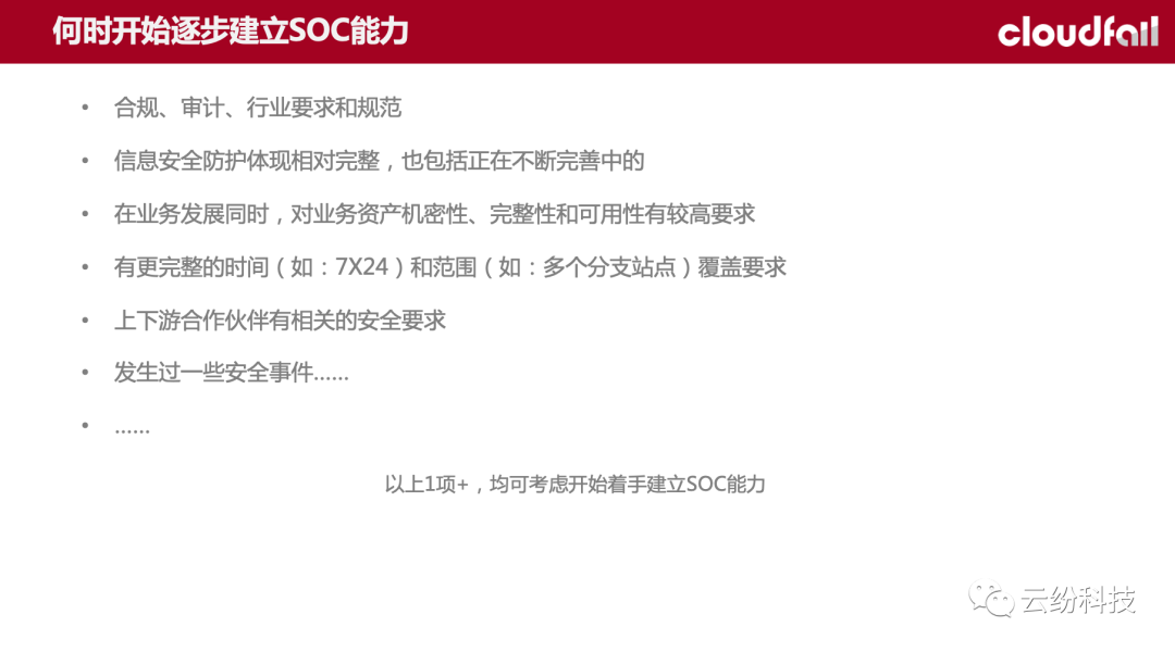 (ISC)²上海分会微课堂第二十二期：逐步建立SOC能力的实践和探索